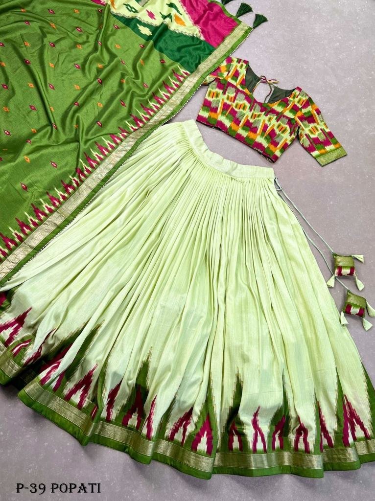 popati designer lehenga choli 1718449284 Popati Designer Lehenga Choli With Heavy Dupatta