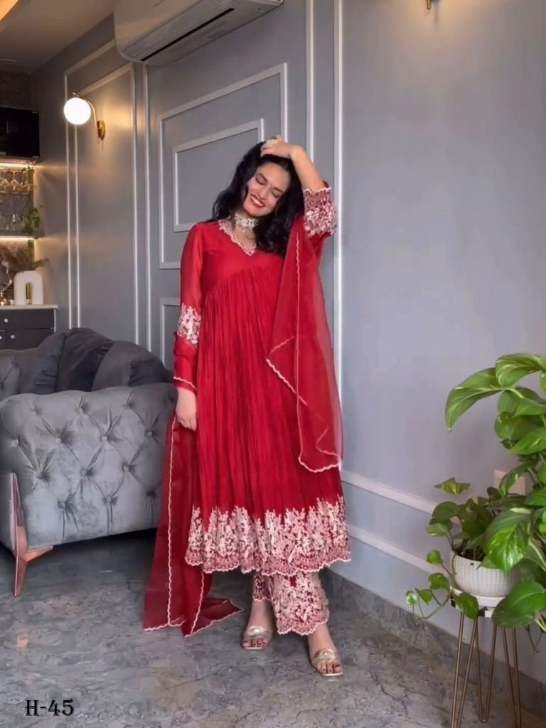premium designer readymade ali 1723639580 Premium Designer Readymade Kurtis Plazzo With Dupatta