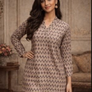 Premium Printed Everyday Style Kurti Top