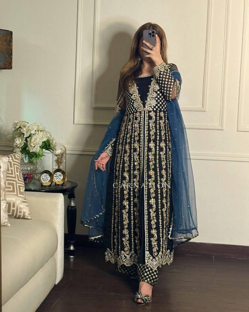 presenting heavy georgette ana 1733825170 Presenting Heavy Georgette Anarkali Gown Set