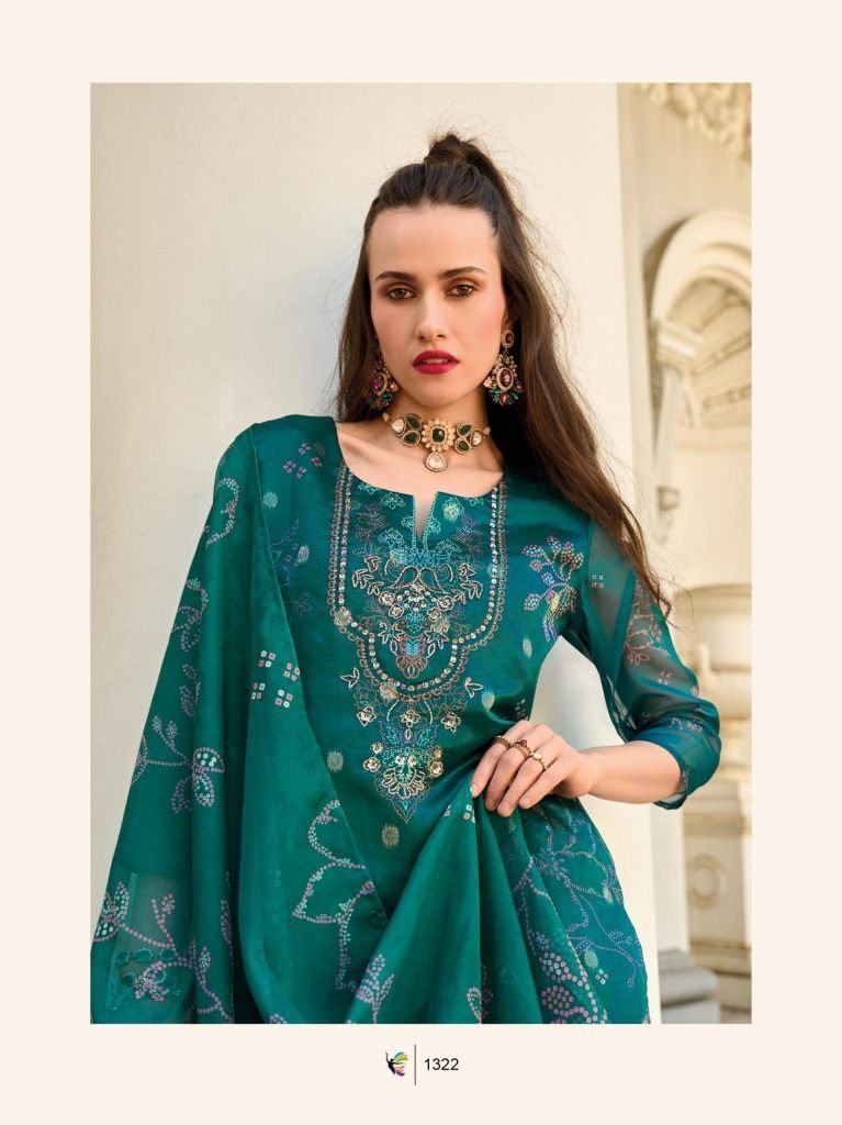 qurbat rama digital printed an 1729570283 Qurbat Rama Digital Printed And Handwork Kurtis Three Piece Set
