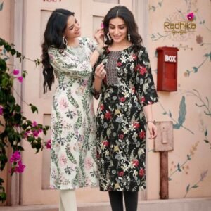 Radhika Lifestyle Pahel Vol 7 Rayon Printed Kurti Catalog