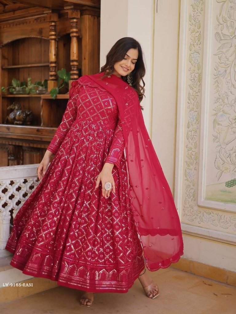 rani designer sequins gown wit 1714728744 Rani Designer Sequins Gown With Dupatta
