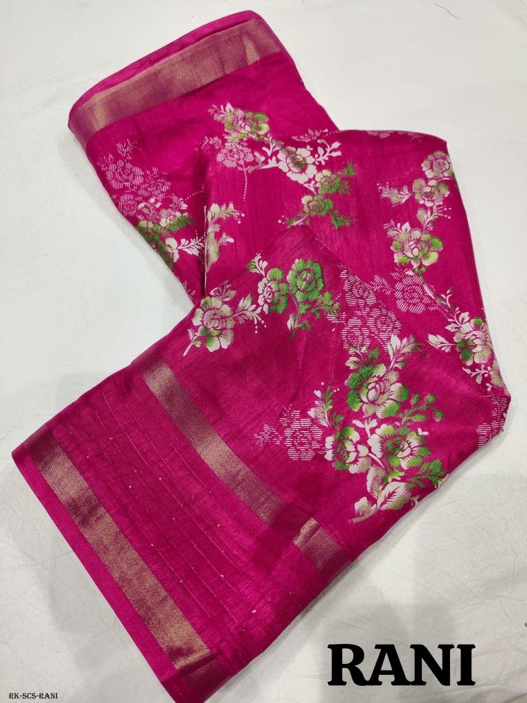 rani fancy sequins crape silk 1716469493 Rani Fancy Sequins Crape Silk Saree