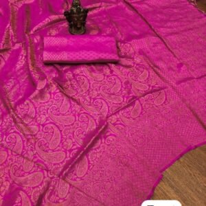Rani Wedding Kubera Pattu Soft Silk Saree