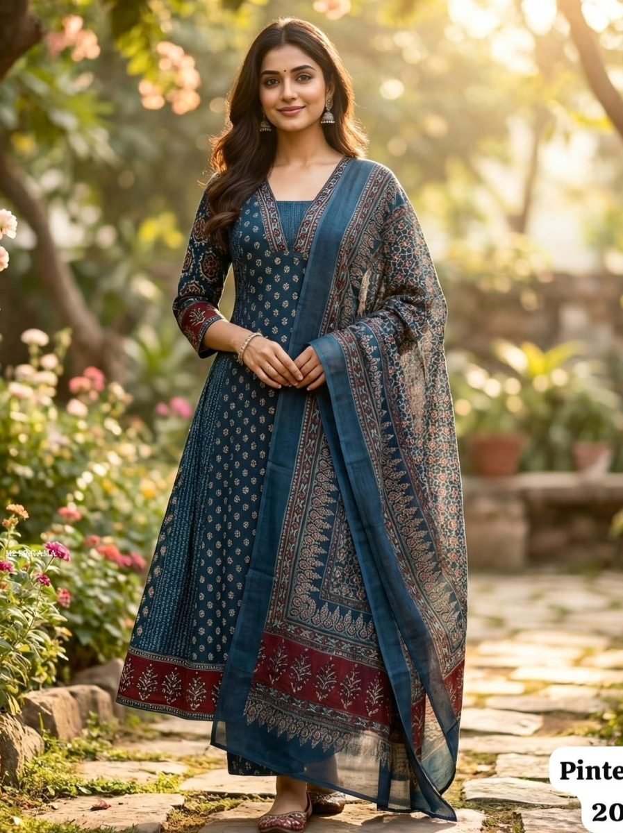 rayon floral print summer wear 1773061448 Rayon Floral Print Summer Wear Kurti