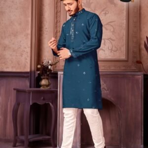 Regal Rama Kurta with Pyjama for Mens