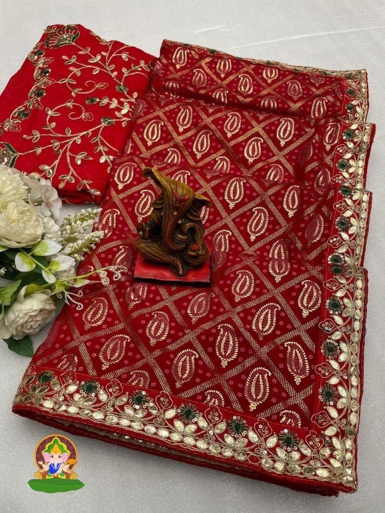 sequence codding work vichitra 1727346916 Sequence Codding Work Vichitra Silk Rani Saree