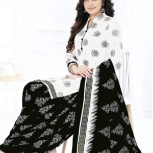 Shree Ganesh White And Black Vol 3 Catalog Dress Material From Fab Funda