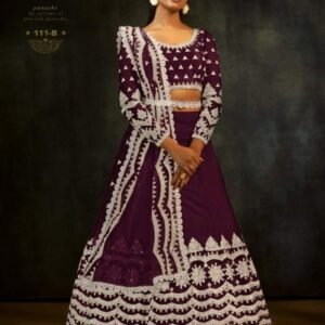 Shreematee Breeze 111 Embroidered with Sequence Thread Work Lehenga