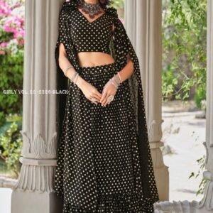 Shubhkala Present New Exclusive Foil Printed Stitched Lehenga Choli with Fancy Dupatta 2326