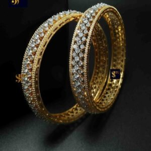 Sjnx Forming Gold Plated Bangle Set