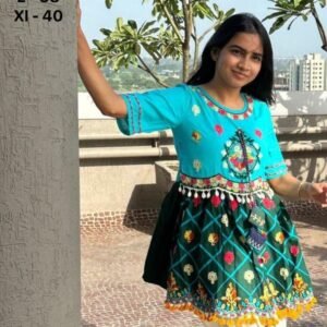 Sky Embroidered Kedias and Tulip Pants Pure Khadi