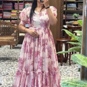 Special Occasions Kota Chex Baby Pink Midi Dress