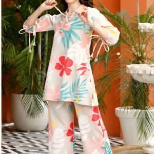 Stylish Peach Co Ord Set