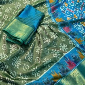 Taksh Vol 8 Rama Pochmapalli Printed Cotton Saree