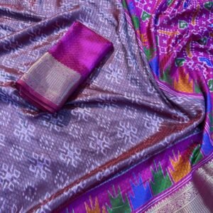 Taksh Vol 8 Rani Pochmapalli Printed Cotton Saree