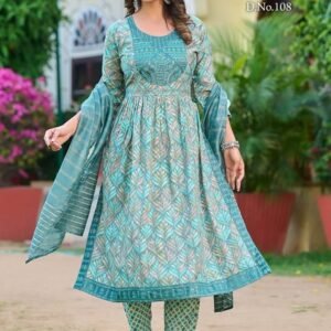 Taniksh Sona Vol 1 Capsule Print Nayra Cut Kurti Set