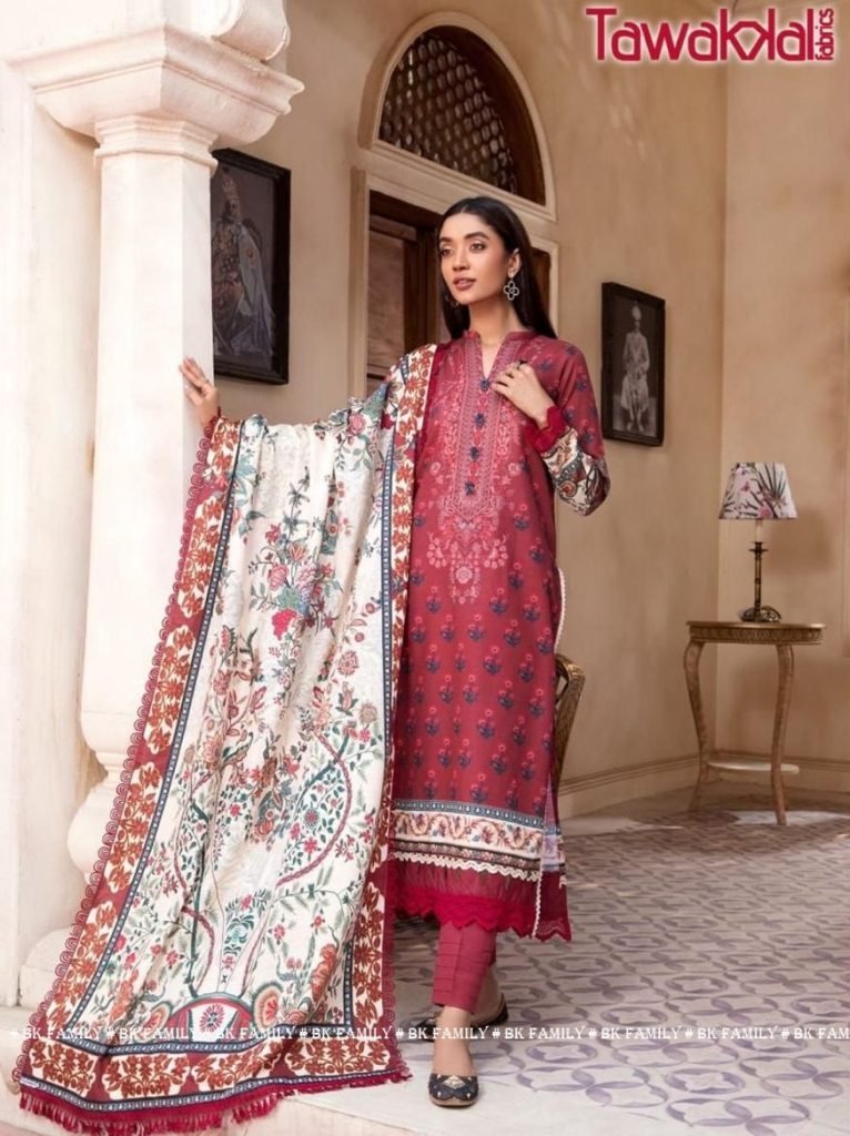 tawakkal fabrics mehroz luxury 1711185049 Tawakkal Fabrics Mehroz Luxury Cotton Collection Vol 6 Dress Material From Fab Funda
