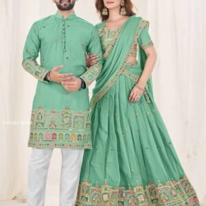 Thread Tradition Lehenga Choli With Sequence Embroidery Stitch Work
