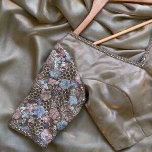 Top Trending Silver Jimmy Choo Saree