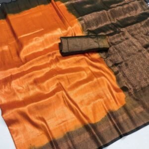 Traditional Pure softy silk saree with Original Kubera Pattu Weaving