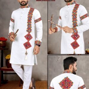Traditional Super Hit White kurta pyjama
