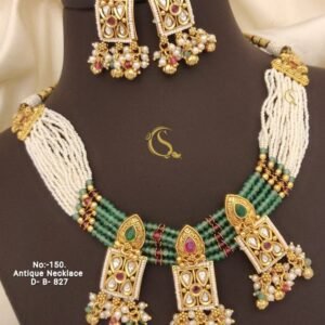Trendy Antique Necklace Set