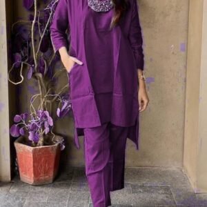 trendy rolimoli cotton flex co ord set