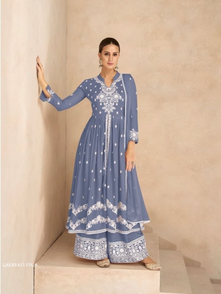 vamika present lakhnavi vol 6 1713349440 Vamika Present LAKHNAVI VOL 6 Rayon Ready Made Suit