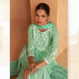 Vamika Shhirat Series 2021 2026 Lakhnavi Heavy Georgette Readymade Suit