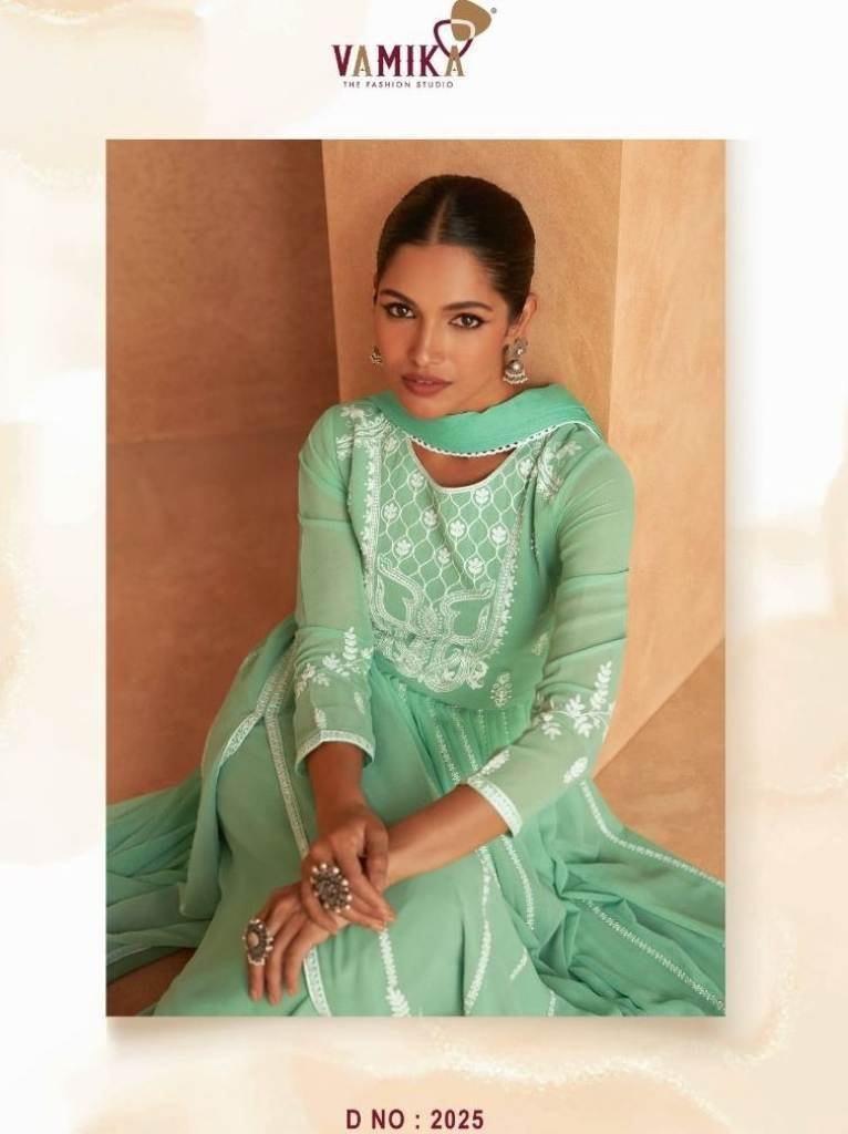 vamika shhirat series 2021 202 1711540386 Vamika Shhirat Series 2021 2026 Lakhnavi Heavy Georgette Readymade Suit