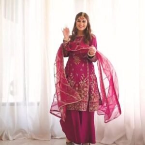 Wedding Trending Sequence Embroidery Suits